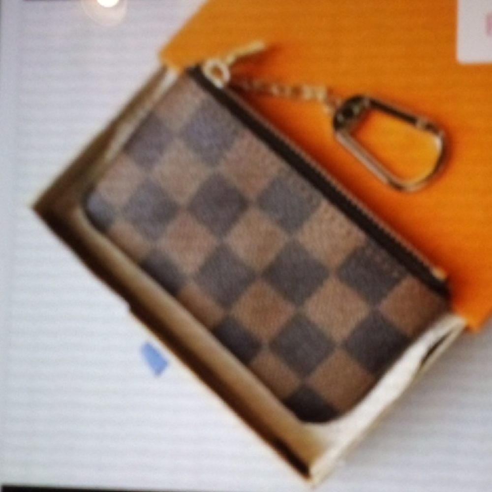 Checker Board Coin Purse